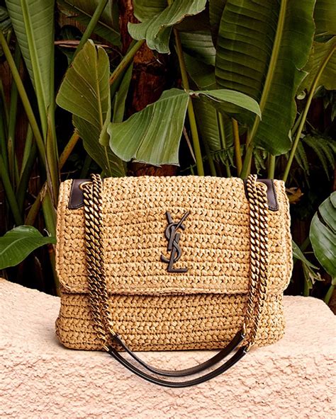 woven ysl bag|ysl shoulder bag price.